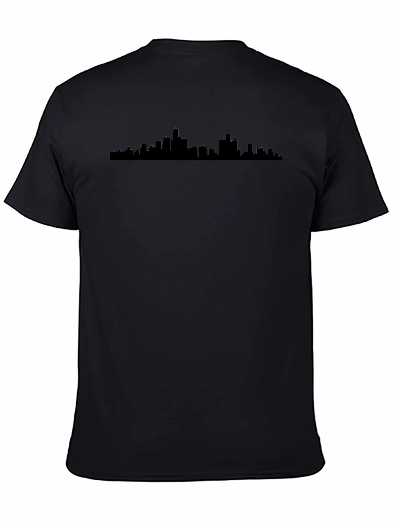 Cityscape Silhouette T-Shirt - Modern Urban Style