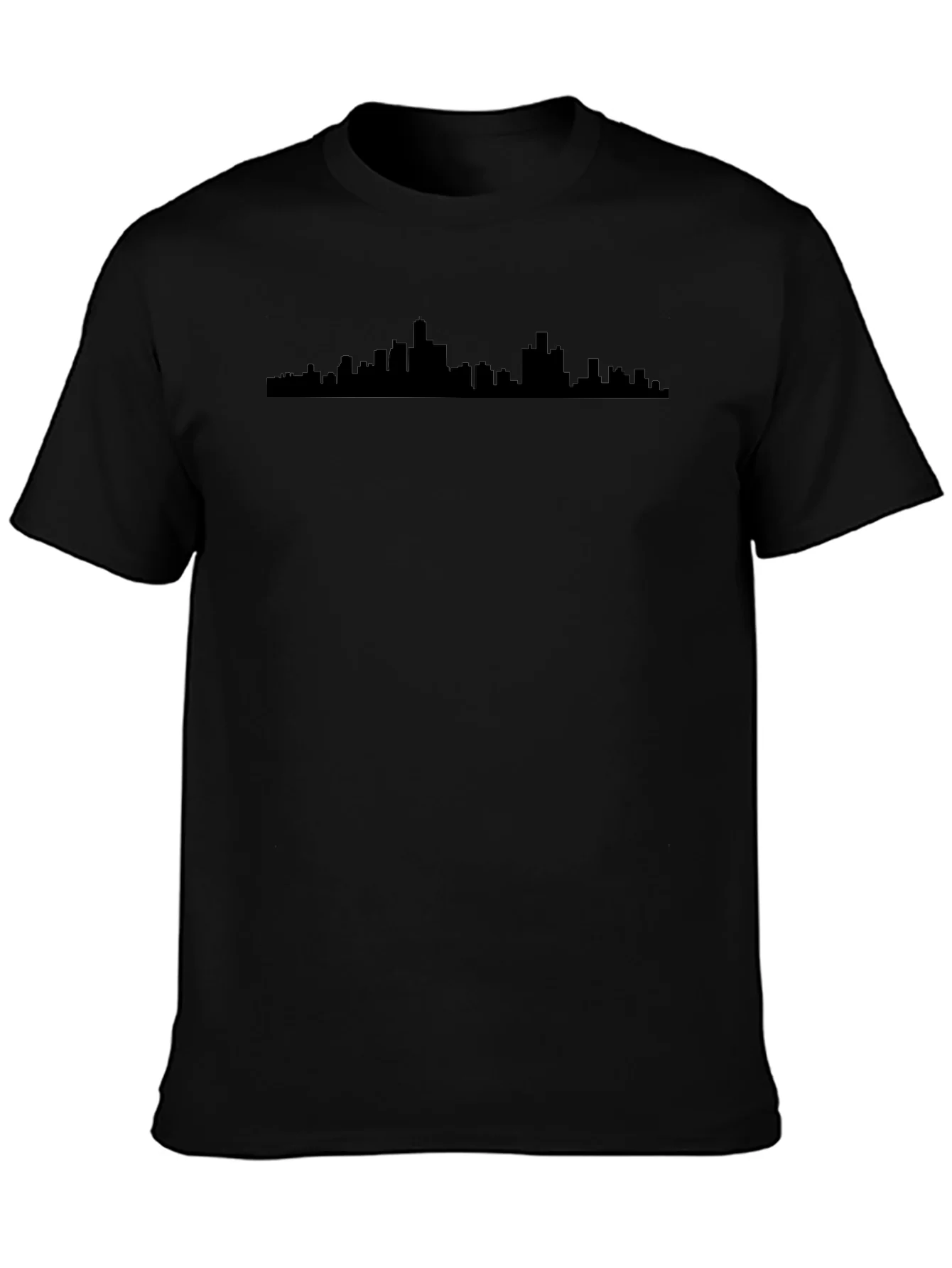 Cityscape Silhouette T-Shirt - Modern Urban Style